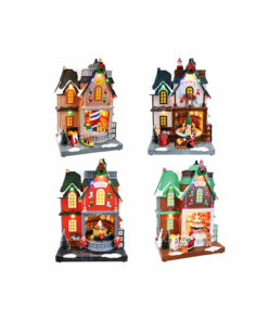 LED Rotating Musical Christmas Store Assorted 26 x 18 x 13cm