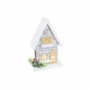 LED Paper Board Snowy House 19 x 12 x 26cm