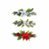 Poinsettia Berry Table Decor Assorted 48 x 20cm