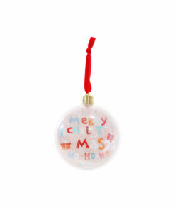 Hanging Photo Bauble 8cm