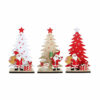 Table Tree With Santa Assorted 12 x 4.5 x 20cm