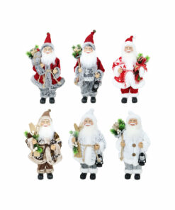 Vintage Santa Figure Assorted 30cm