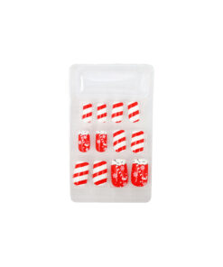 Alternative view of Candy Cane Christmas Self Adhesive Nails 12pc