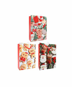 Extra Large Cookie Glitter Giftbag Assorted 42 x 30 x 12cm