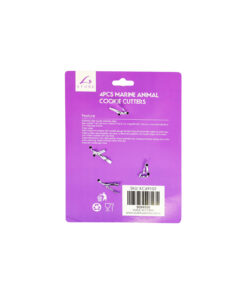 Alternative view of Marine Animal Cookie Cutters 4pcs