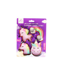 Unicorn Cookie Cutters 4pcs