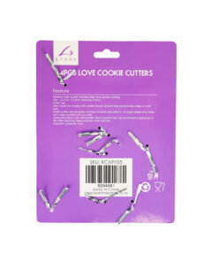 Love Cookie Cutters 4pcs