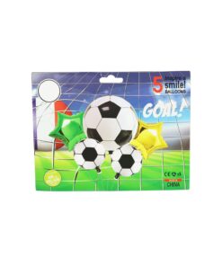 Scoccer Foil Balloon 5pc