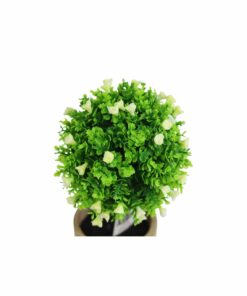 Little Flower Artificial Plants with Brown Pot 21cm