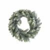 Snow Pine Artificial Wreath 96 Head 46cm