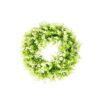 Yellowish Green Artificial Wreath 96 Head 45cm