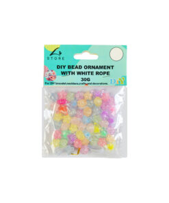 Star Butterfly DIY Bead Ornament With White Rope 30g