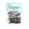 Black LOVE DIY Bead Ornament With White Rope 30g