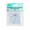 Small Iridescent Pearl DIY Bead Ornament With White Rope 30g