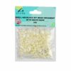 White Shell Mix DIY Bead Ornament With White Rope 30g