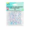 Medium Iridescent Pearl DIY Bead Ornament With White Rope 30g