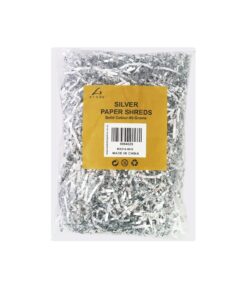 Silver Paper Shreds 80gm