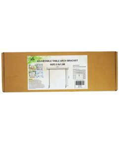 Iron Adjustable Table Arch Bracket 2.5 x 1.2m