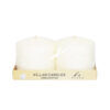 Ivory Pillar Candle 610g 10 x 10cm 2pc