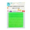 Green Stripes Sticky Notes 50 sheets 7.5 x 7.5cm