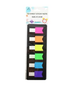 6 Colors Sticky Notes 120 sheets 4 x 2.5cm