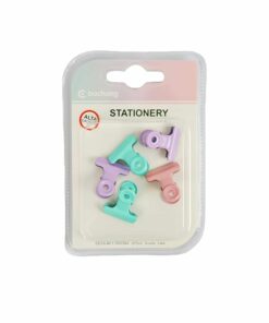 Macaron Colors Metal Clips 5pc