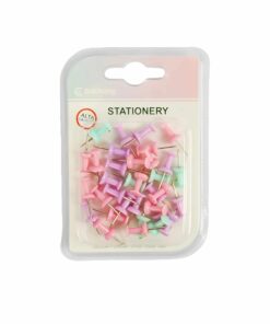 Mini Macaron Colors Cork Pins 35pc