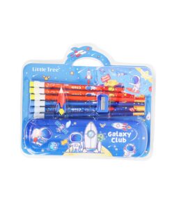 Pencil And Eraser Set with Pencil Case