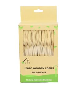 Wooden Forks 16cm 100pc