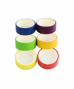 Rainbow Colors Washi Tape 6pk