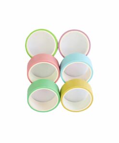 Pastel Colors Washi Tape 6pk