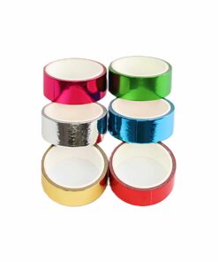 Metallic Colors Washi Tape 6pk