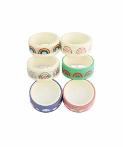 Rainbow Washi Tape 6pk