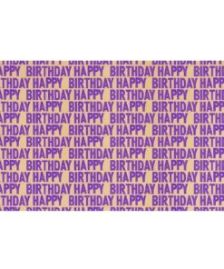 Craft Birthday Wrapping Paper Assorted 70cm x 5m