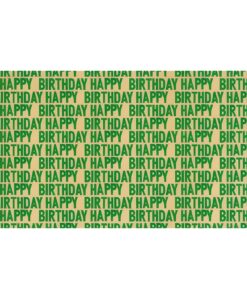 Craft Birthday Wrapping Paper Assorted 70cm x 5m