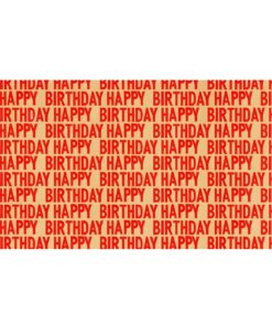 Craft Birthday Wrapping Paper Assorted 70cm x 5m