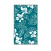 Teal Leaf Outdoor Reversible Mat 120 x 200cm