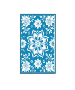 Cyaneus Outdoor Reversible Mat 120 x 200cm