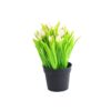 Lily Flower Artificial Plants with Black Pot 21cm