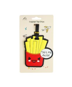 Chips Luggage Tag 10 x 11cm
