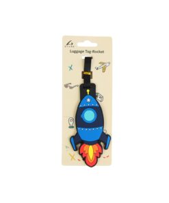 Rocket Luggage Tag 13 x 7cm