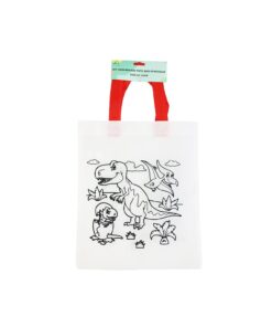 Dinosaur DIY Non-Woven Tote Bag 30x25cm