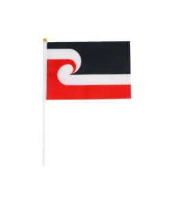 Maori Hand Wave Flag 14x21cm 10pc