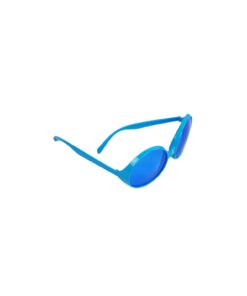 Blue Round Party Glasses 16 x 8cm