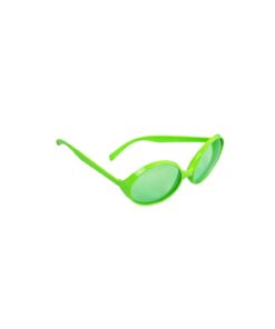 Green Round Party Glasses 16 x 8cm