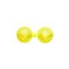 Yellow Round Party Glasses 16 x 8cm