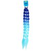 Ombre Blue Party Braid Wig 55cm