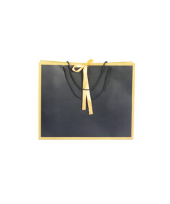 Black Paperboard Bag XL 40x18x50cm