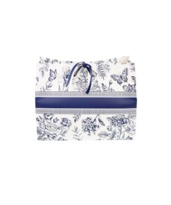 Extra Large Blue Paperboard Bag 40x18x50cm