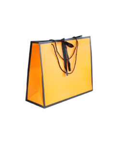 Orange Paperboard Bag XL 40x18x50cm